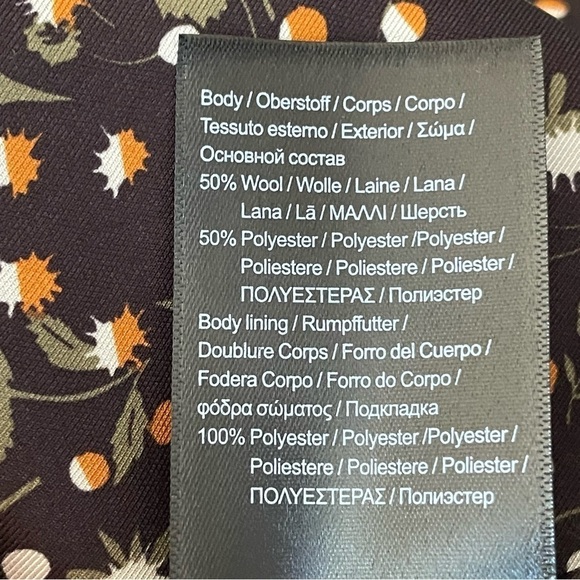 Scotch & Soda Classic Tailored Wool Blend Longline Lined Coat 0606 Grey Melange - Picture 9 of 14